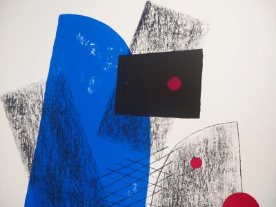 Berto LARDERA : Miroirs incandescents - Lithographie Originale Signée 2