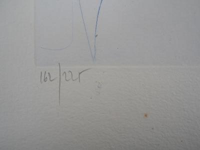 Jean Baptiste VALADIE : Nu se coiffant - Gravure Originale Signée 2