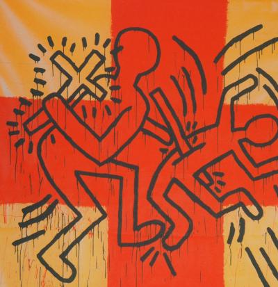 Keith HARING (d’après) - Exorciste (USA 1981) - Sérigraphie 2