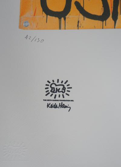 Keith HARING (d’après) - Exorciste (USA 1981) - Sérigraphie 2