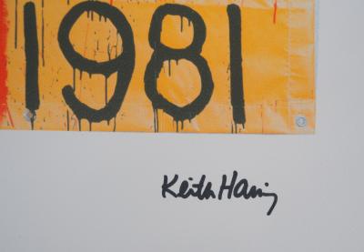 Keith HARING (d’après) - Exorciste (USA 1981) - Sérigraphie 2