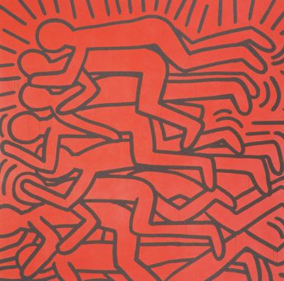 Keith HARING (d’après) - Amour réciproque - Sérigraphie signée 2