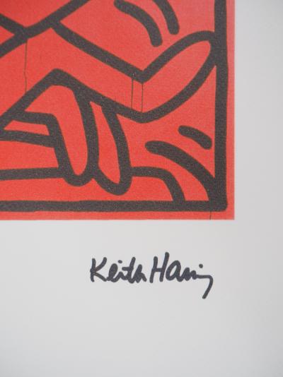 Keith HARING (d’après) - Amour réciproque - Sérigraphie signée 2