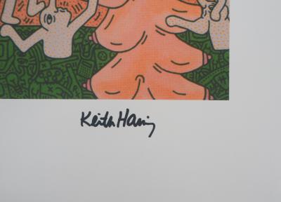 Keith HARING (d’après) - Terre-Mère - Sérigraphie signée 2