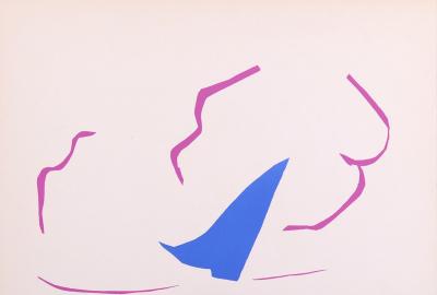 Henri MATISSE - Bateau, 1958 - Lithographie originale 2