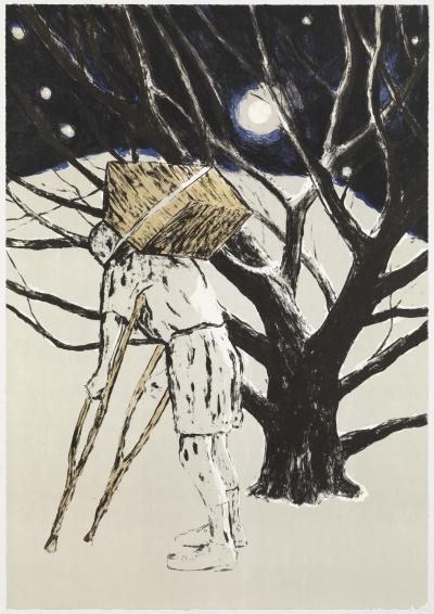 Enrique MARTINEZ CELAYA - The tree, 2010 - Lithographie signée et numérotée 2
