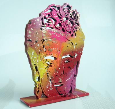 PyB - frida kahlo farben skulptur - Bildhauerei 2