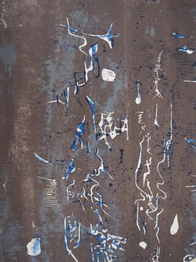 Zao WOU-KI : Composition - 1958 - Lithographie originale 2