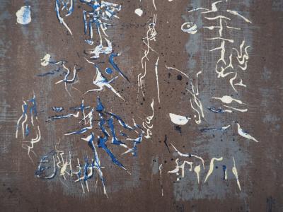 Zao WOU-KI : Composition - 1958 - Lithographie originale 2