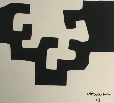 Eduardo Chillida - Composition pour la galerie Carl Van ser Voort, 1975 - Lithographie