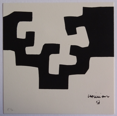 Eduardo Chillida - Composition for the Carl Van ser Voort Gallery, 1975 - Lithograph 2