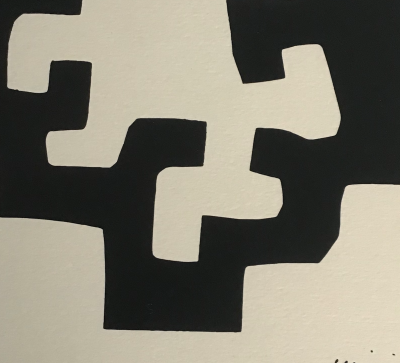 Eduardo Chillida - Composition for the Carl Van ser Voort Gallery, 1975 - Lithograph 2