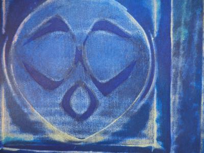 Max ERNST (d’après) : Composition au vase bleu - 1958 - Lithographie 2