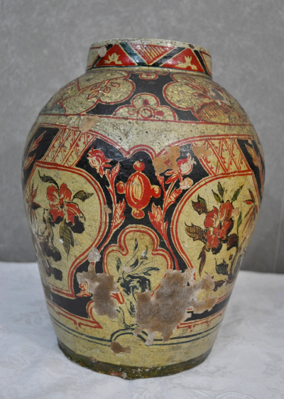 Iran, Perse - Paire de vases ou urnes Funéraires, fin du XVIIIe siècle 2