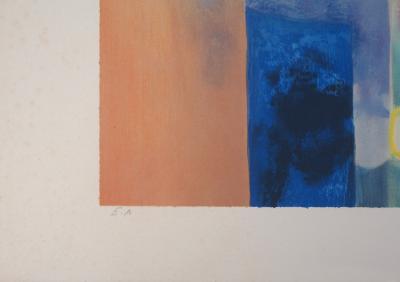 Daniel GELIS : Un été à Mikonos - Lithographie Originale Signée 2