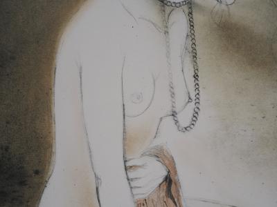 Bernard CHAROY : Dominique au collier - Lithographie Originale Signée 2