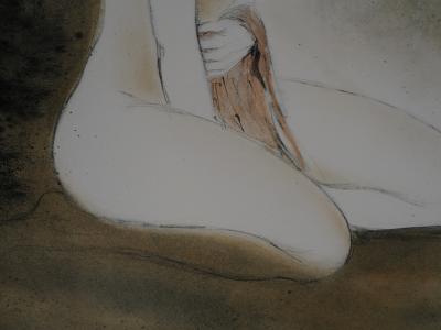 Bernard CHAROY : Dominique au collier - Lithographie Originale Signée 2