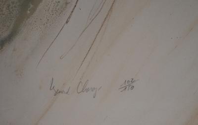 Bernard CHAROY : Maternité, Douce sieste - Lithographie originale signée 2
