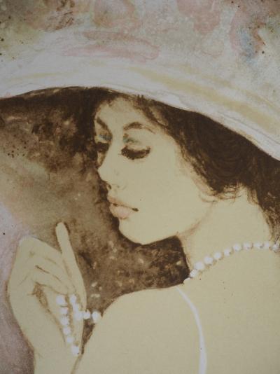 Bernard CHAROY : Les perles - Lithographie Originale Signée 2