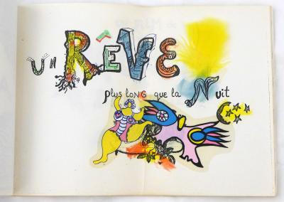 Niki De SAINT PHALLE - Un rêve plus long que la nuit, 1975 - Livre d’art 2