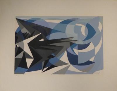 Giacomo BALLA (after) - Senza titolo, 1953 - Serigrafia firmata e numerata 2
