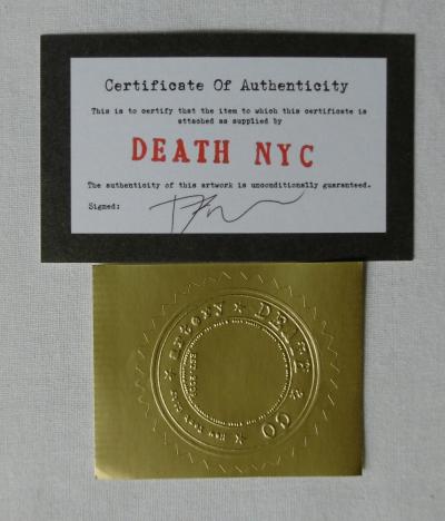 Death NYC - Snoopy Plane, 2019 - Sérigraphie signée et numérotée 2