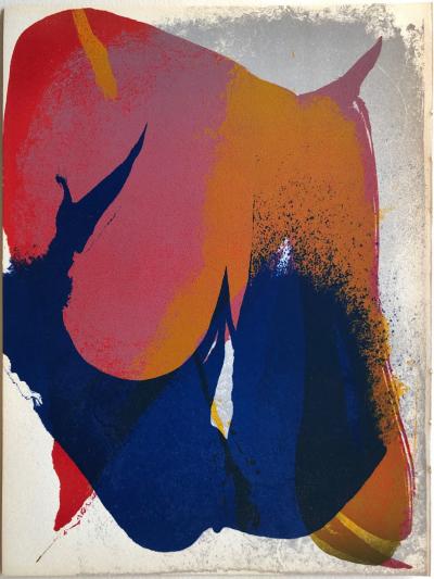 Paul JENKINS - Composition, 1964 - Lithographie originale 2