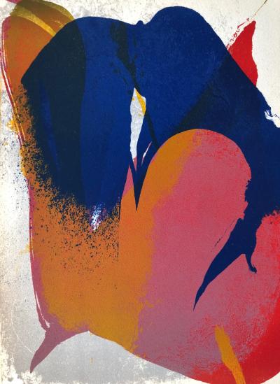 Paul JENKINS - Composition, 1964 - Lithographie originale 2