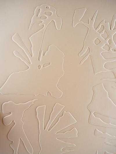 HAJDU : Deux personnages - Gaufrage original, 1963 2