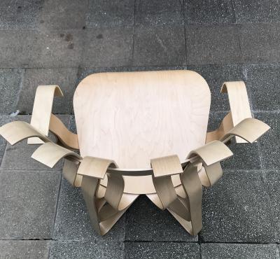 Frank GEHRY -  Fauteuil  Hat Trick, circa 1990 2