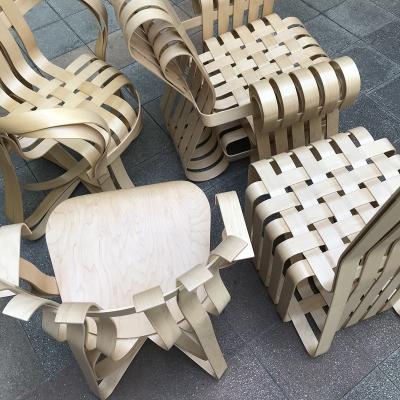 Frank GEHRY -  Fauteuil  Hat Trick, circa 1990 2