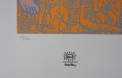 Keith HARING (d’après) - Observation - Sérigraphie signée 2