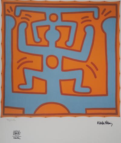 Keith HARING (d’après) - Force de l’amitié - Sérigraphie signée 2