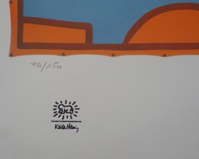 Keith HARING (d’après) - Force de l’amitié - Sérigraphie signée 2