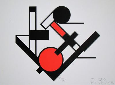 Erich BUCHHOLZ - Komosition, 1921 / 71 - Originaler Siebdruck signiert und nummeriert 2