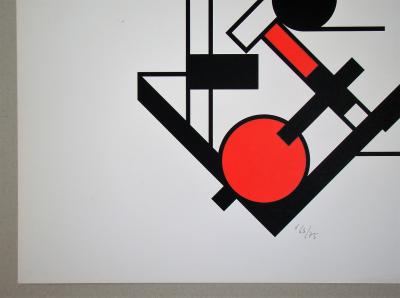 Erich BUCHHOLZ - Komosition, 1921 / 71 - Originaler Siebdruck signiert und nummeriert 2