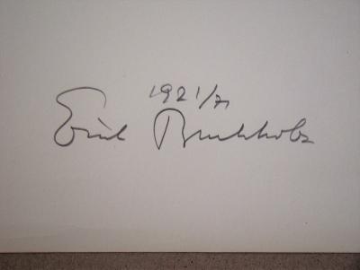 Erich BUCHHOLZ - Komosition, 1921 / 71 - Originaler Siebdruck signiert und nummeriert 2