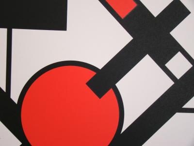 Erich BUCHHOLZ - Komosition, 1921 / 71 - Originaler Siebdruck signiert und nummeriert 2