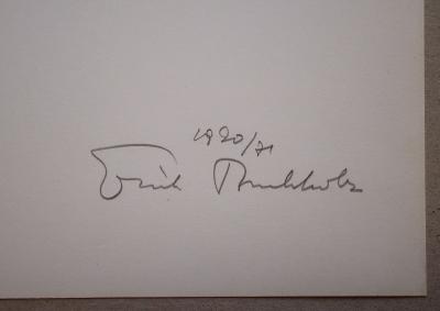 Erich BUCHHOLZ - Komosition, 1920 / 71 - Originaler Siebdruck signiert und nummeriert 2