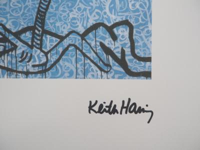 Keith HARING (d’après) - La mante religieuse - Sérigraphie signée 2