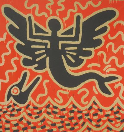 Keith HARING (d’après) - Sirène - Sérigraphie signée 2