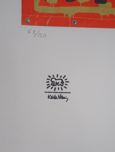 Keith HARING (d’après) - Sirène - Sérigraphie signée 2