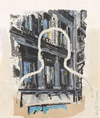 CharlElie Couture - Silhouette parisienne, 2020 - Tirage pigmentaire sur papier 2