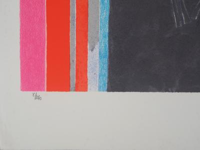 Albert ZAVARO : Arrivée de nuit - Lithographie Originale Signée 2