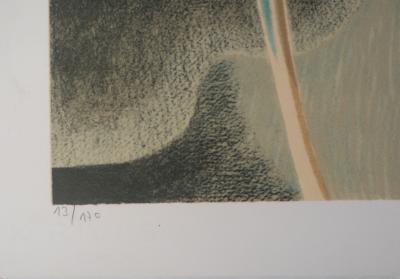 Albert ZAVARO : Chevauchée matinale - Lithographie originale signée 2