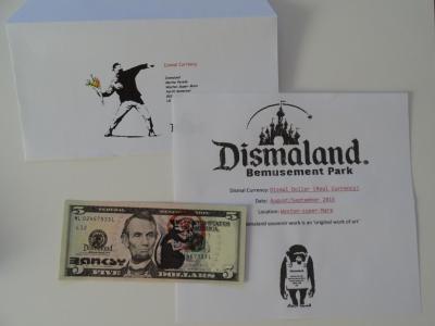 BANKSY (d’après) - Dismaland - Billet de banque 2