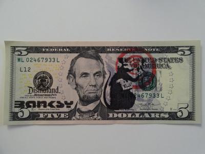 BANKSY (d’après) - Dismaland - Billet de banque 2