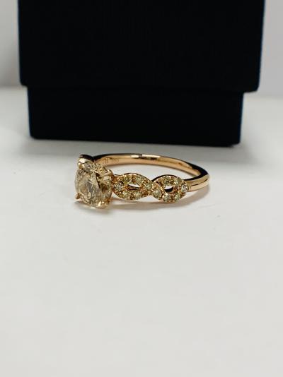 Rose Gold Diamond ring 1.00ct 2