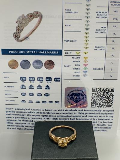 Rose Gold Diamond ring 1.00ct 2