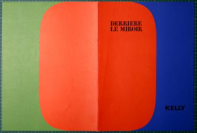 Ellsworth KELLY - Abstract Composition (J), 1964 - Cover lithograph printed on double pages. 2